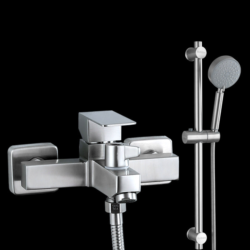 BowLift | Modern Bathtub Faucet Mounting Kit 304 Stainless Steel Wall Mount Bathroom Faucet