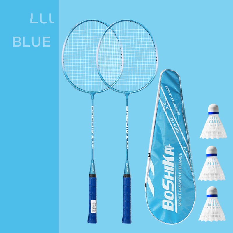 Badminton Racket for Beginner Children, Iron Alloy Set A