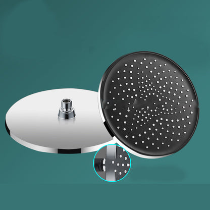BowLift | Modern rectangular shower head combo standard spray pattern with hand shower