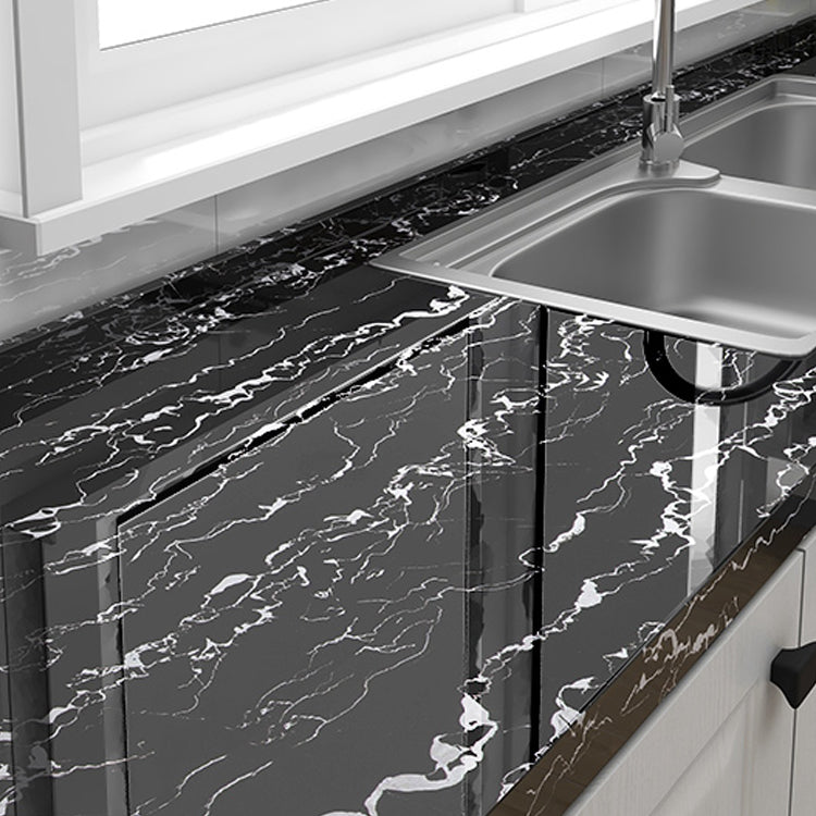 BowLift | Modern Peel & Stick Field Tiles Plastic Wallpaper for Kitchen Backsplash