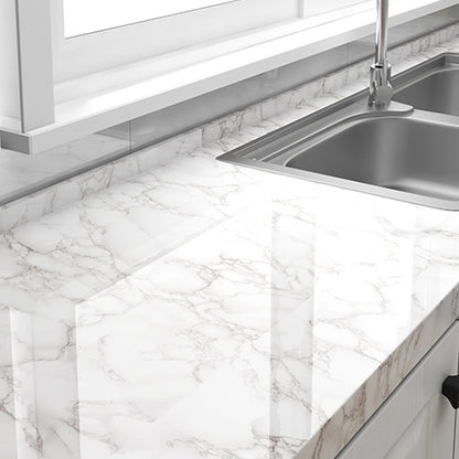BowLift | Modern Peel & Stick Field Tiles Plastic Wallpaper for Kitchen Backsplash