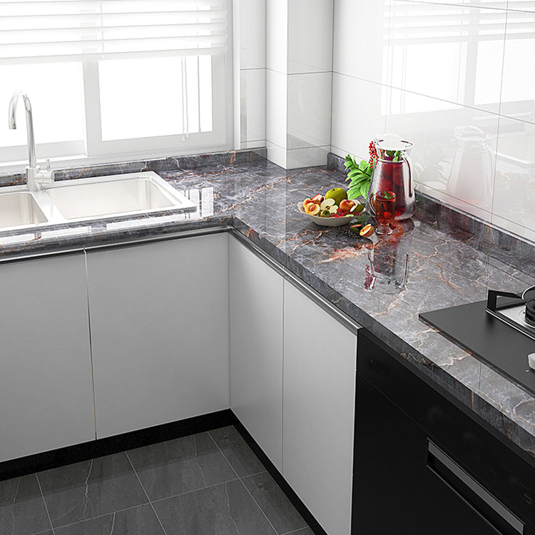 BowLift | Modern Peel & Stick Field Tiles Plastic Wallpaper for Kitchen Backsplash