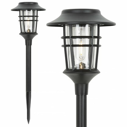 Premium Solar Torch Garden Lights - Set of 6