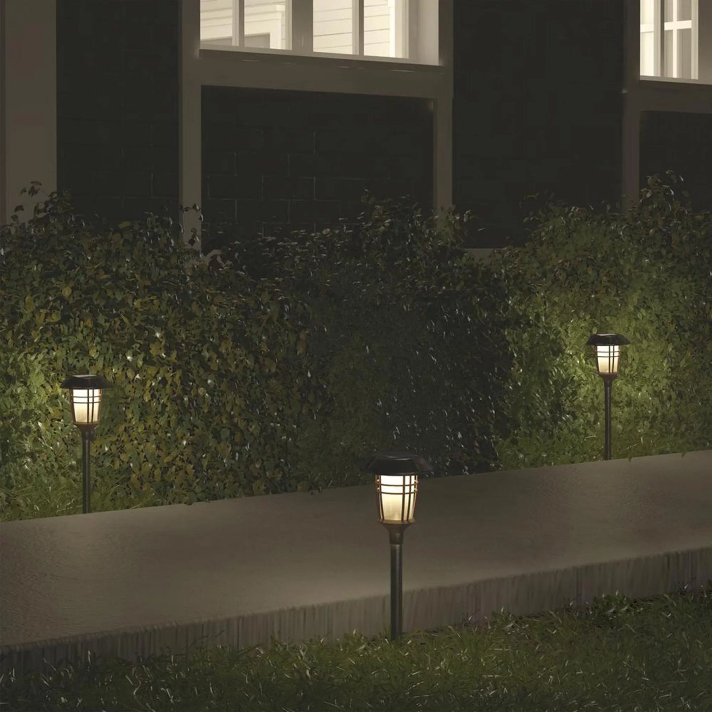Premium Solar Torch Garden Lights - Set of 6