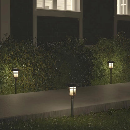 Premium Solar Torch Garden Lights - Set of 6