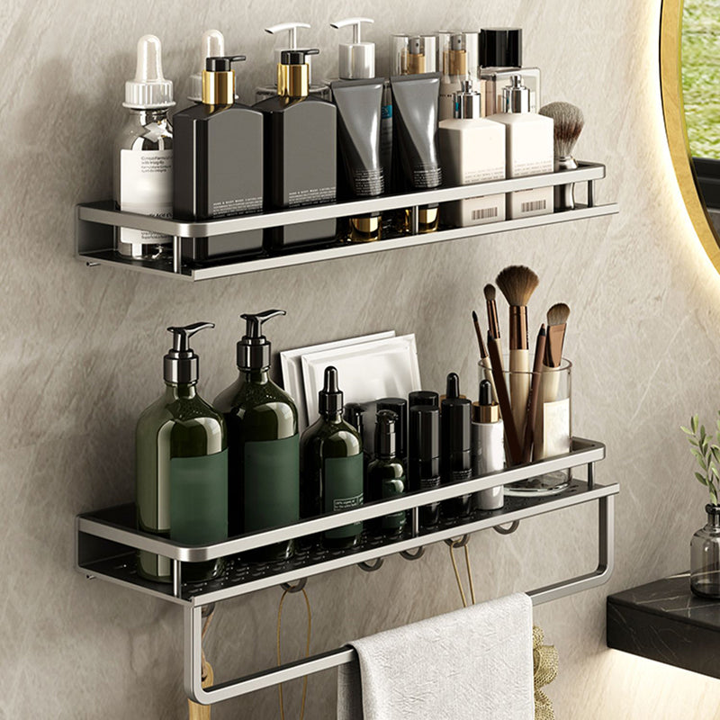 Skanto | Minimalist Matte Metal Bathroom Accessory Set Modern Bathroom Shelf