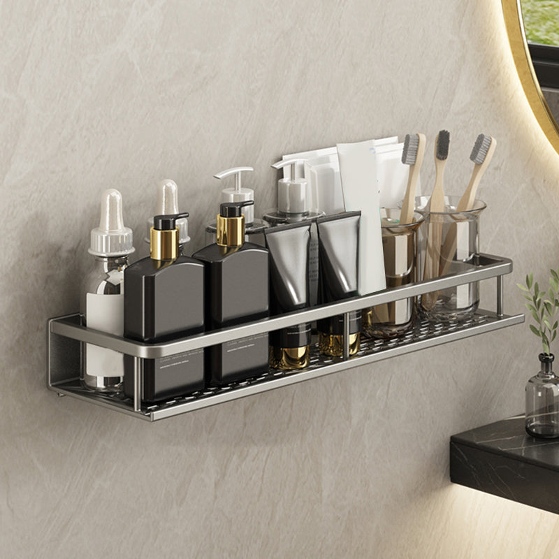 Skanto | Minimalist Matte Metal Bathroom Accessory Set Modern Bathroom Shelf