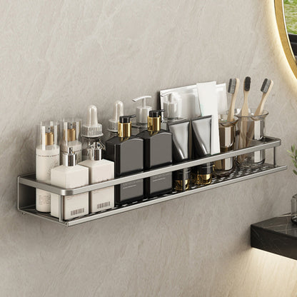 Skanto | Minimalist Matte Metal Bathroom Accessory Set Modern Bathroom Shelf