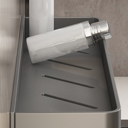 BowLift | Minimalist Matt Metal Bathroom Accessory Set Modern Bathroom Shelf