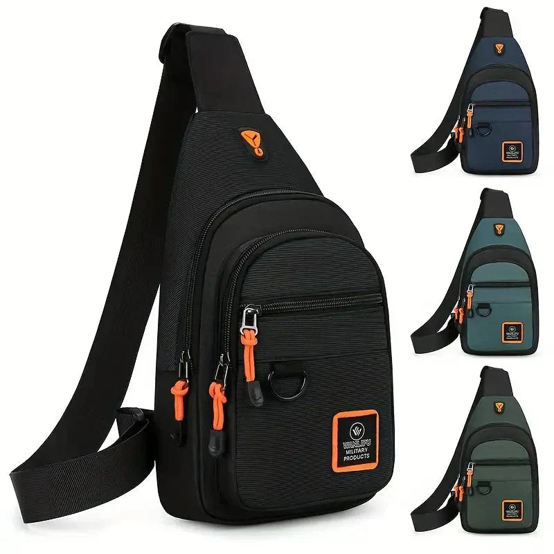 BowLift | UrbanTrail – Durable Men’s Shoulder Bag | Waterproof Crossbody Travel & Everyday Bag
