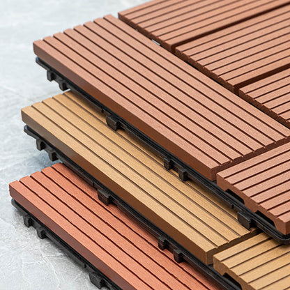 BowLift | Classic wooden tiles for garden patio flooring to lay