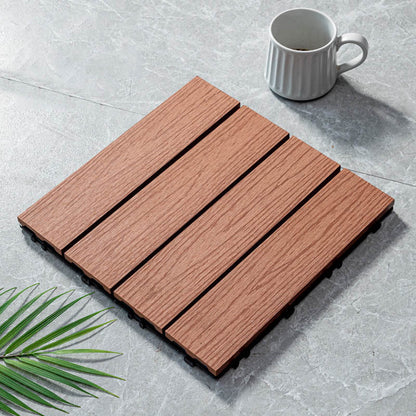 BowLift | Classic wooden tiles for garden patio flooring to lay