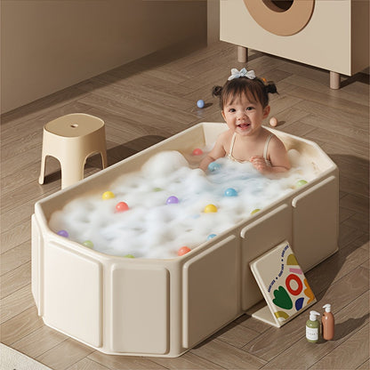 Skanto | AquaLounge Foldable Bathtub | PVC | For 1–3 People | With Shelves & Fast Fill System
