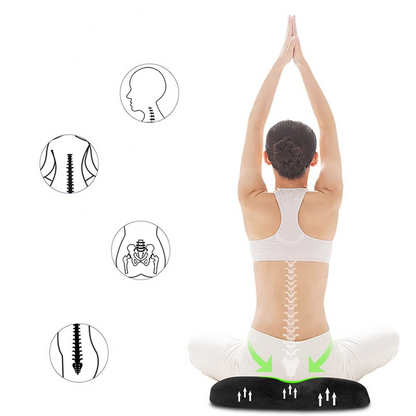 BowLift | Memory Foam Orthopedic Donut Seat Cushion