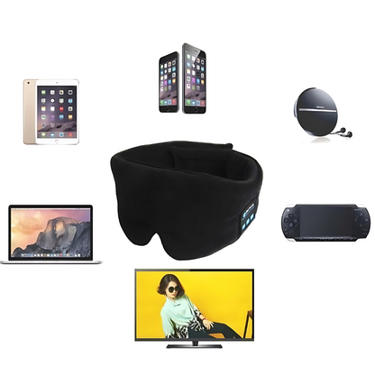 Skanto | Sleep Headphones Bluetooth Soft Eye Mask
