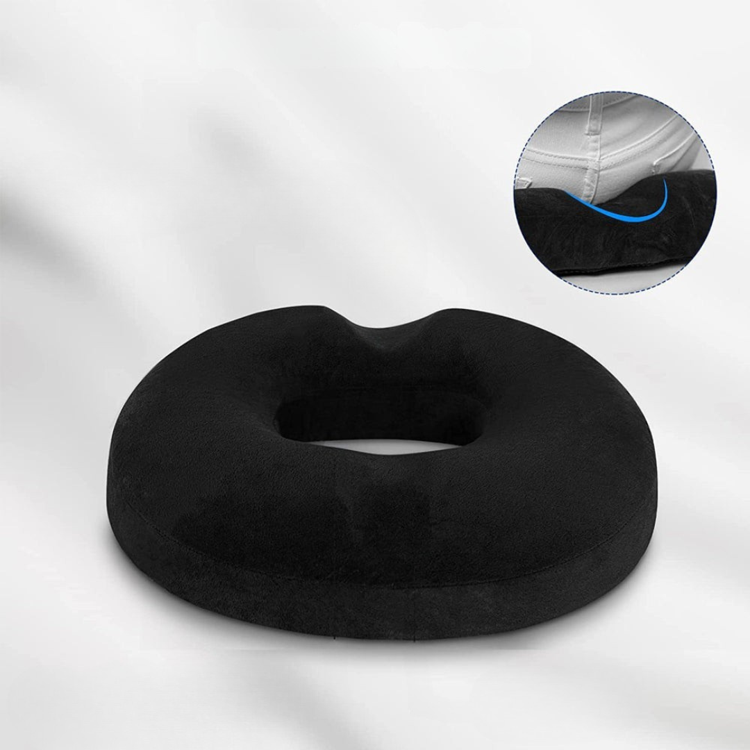BowLift | Memory Foam Orthopedic Donut Seat Cushion