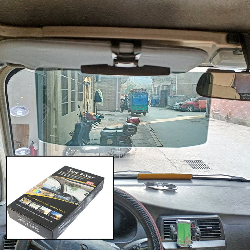 Brehn | Sun visor for the car with polarized glare protection