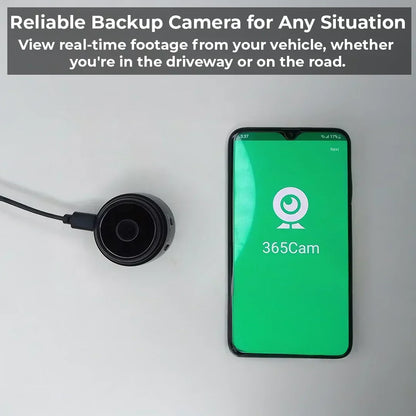 Wireless, waterproof backup camera for RVs and trailers