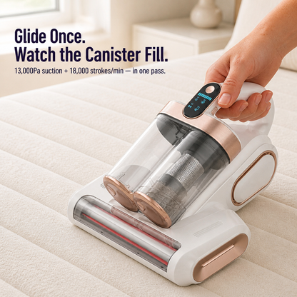 Cordless mattress cleaner with UV-C | Karnz