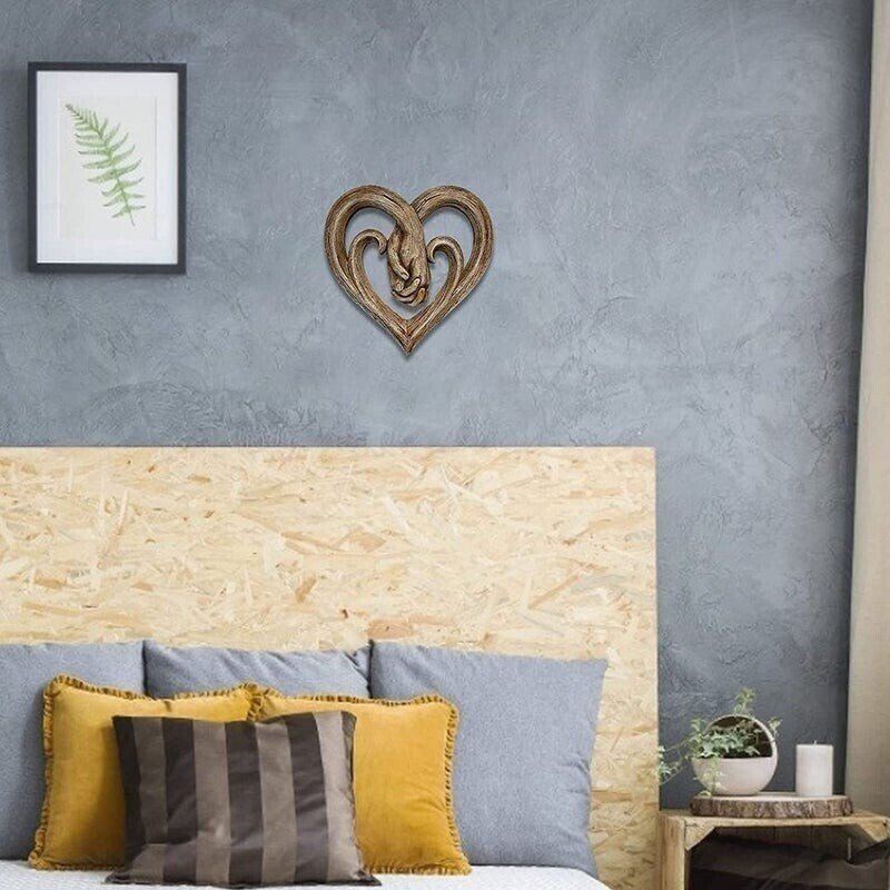 Skanto | Heart Holding Hands Wall Decor - Eternal Love
