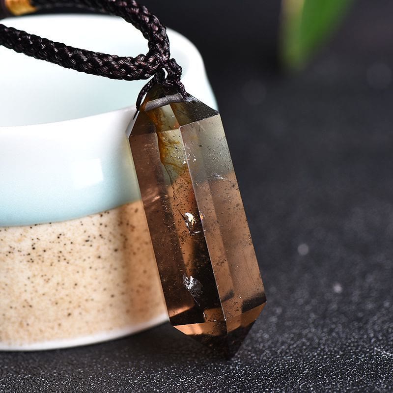 Skanto | Natural Crystal Amethyst Healing Necklace - Lyra