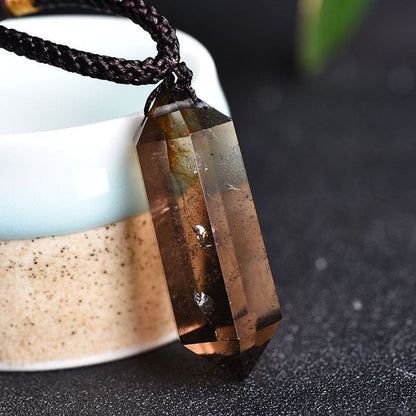 Skanto | Natural Crystal Amethyst Healing Necklace - Lyra