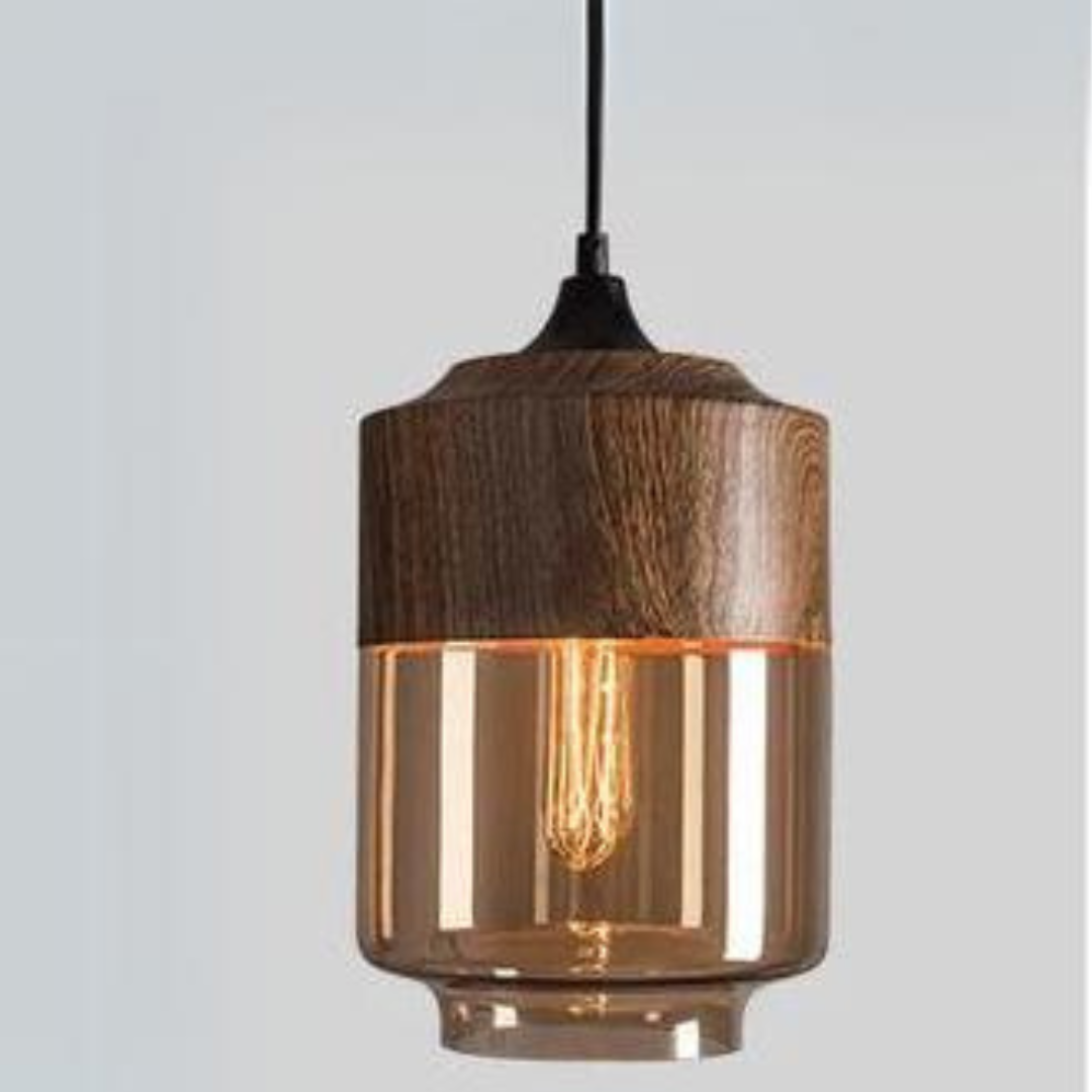 BowLift | Stylish Scandinavian Wooden Ceiling Lamp - NordLuna