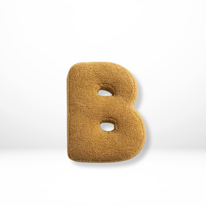 BowLift | Velvet Alphabet Decorative Cushion With Letters A To Z