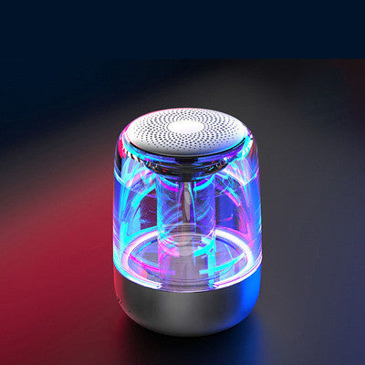 Sandsberg Bluetooth Column Speaker Wireless Bluetooth Speaker with powerful bass and radio as well as variable color LED lighting.