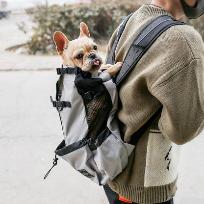 Skanto | Double Shoulder Dog Carrier Backpack - Outdoor Travel Companion