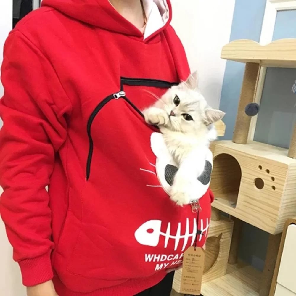 Skanto | Cat Lovers Hoodie Pouch