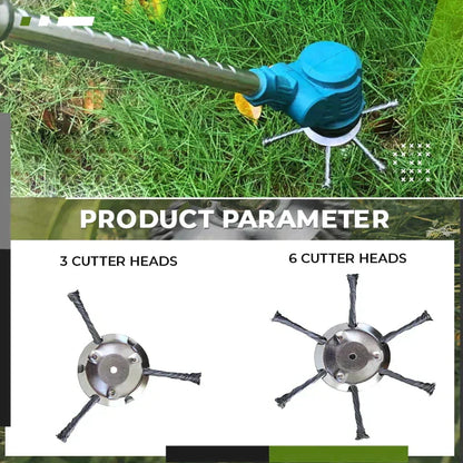 Steel wire grass cutting head
