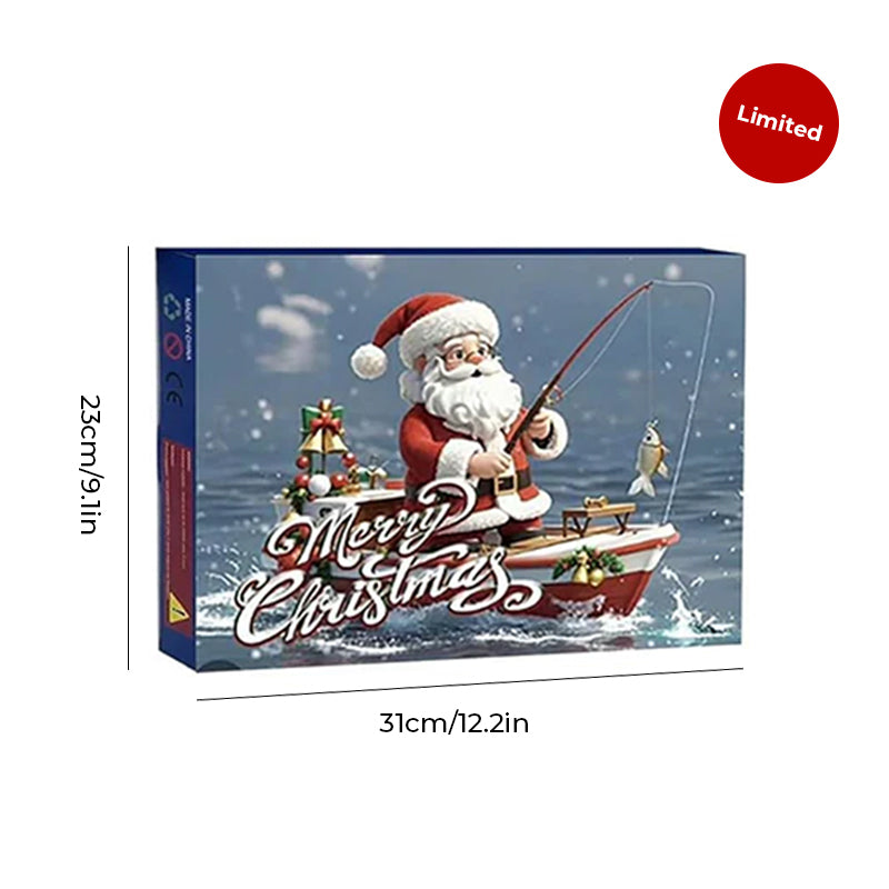 Skanto | 24 Days Christmas Countdown Fishing Rod Set