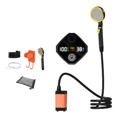 Brehn | Portable rechargeable outdoor camping shower pump