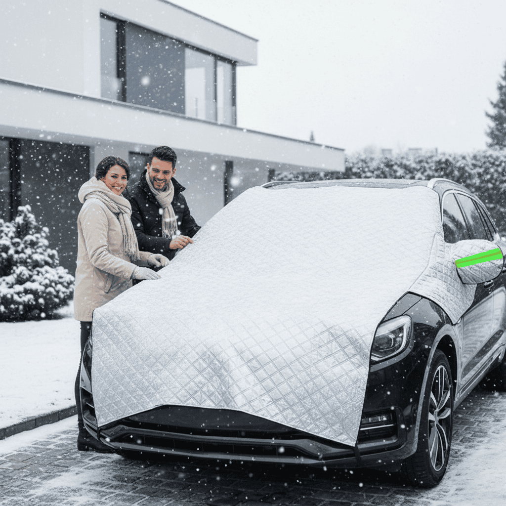 Skanto | All-weather Windshield Protector for Frost, Snow, and Sun