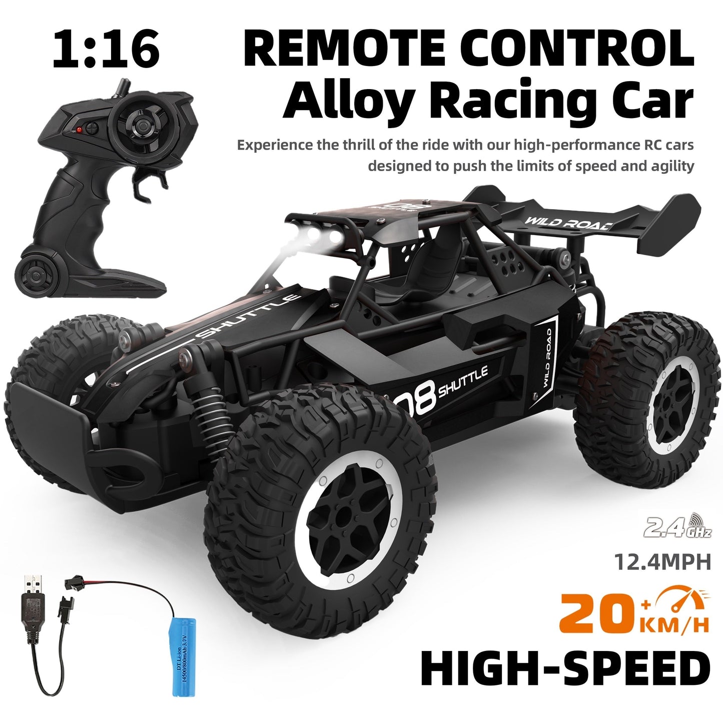 Skanto | Remote Control Off-Road Alloy Racing Car