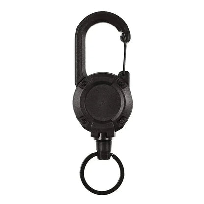 BowLift | Heavy-Duty Tactical Retractable Keychain – Multi-Use Outdoor Carabiner Tool