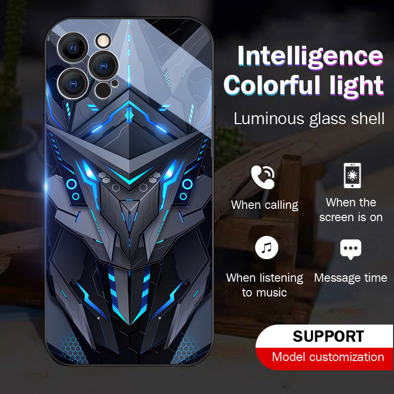 Skanto | Cool Mecha Apple Smart Flash Phone Case