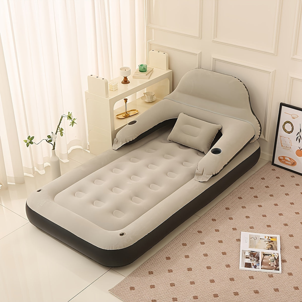 Skanto | AirComfort Mattress - Inflatable with Backrest for Luxury