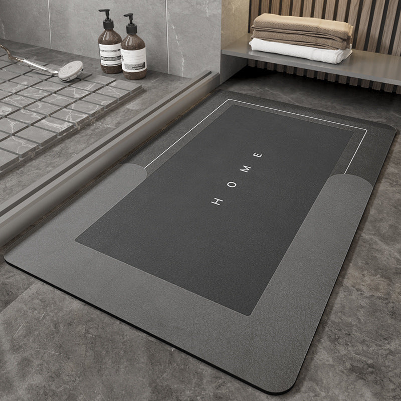 Bathroom sliding door doormat. | Karnz