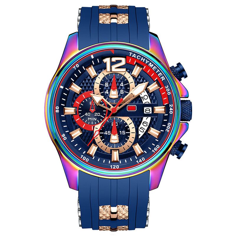 BowLift | Waterproof motorsport watch for men with luminous