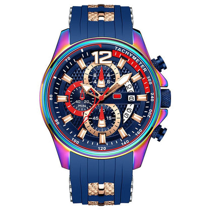 BowLift | Waterproof motorsport watch for men with luminous