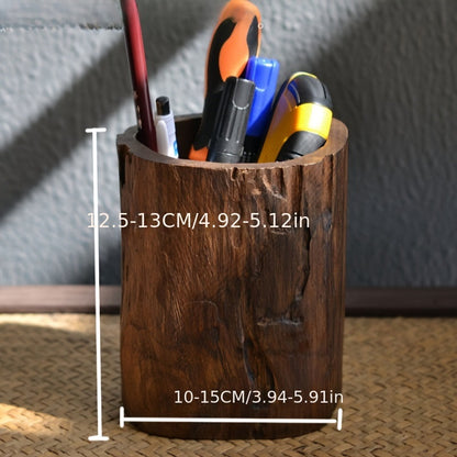 Kalsten | Handmade Wooden Pen Holder – Unique and Natural Look
