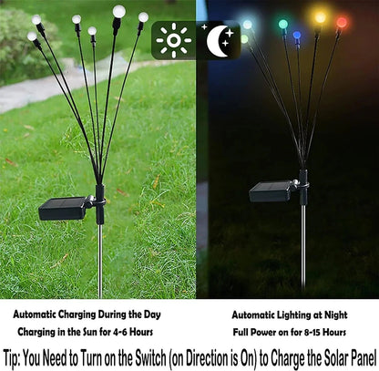 BowLift | (8 pieces) Solar Firefly Lights — Enchant your nights with magical, limitless sparkle