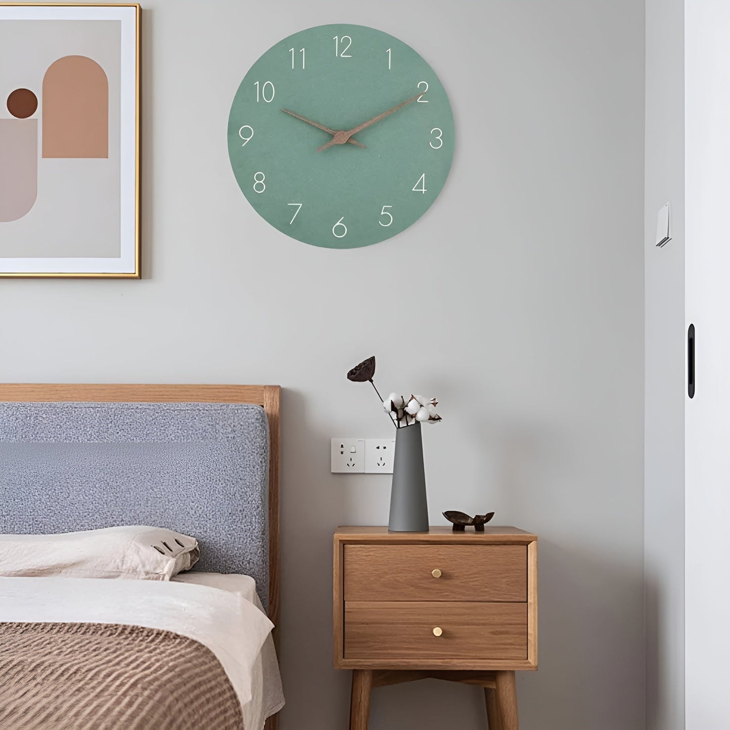 Wooden Wall Clock – Minimalist Design for Modern Living | Karnz