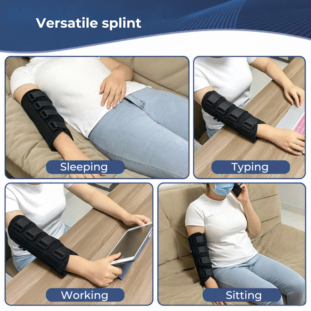 Prevents Ulnar Nerve Pain – Breathable Soft Immobiliser – Sleep Comfort – Faster Recovery Support Bowlift