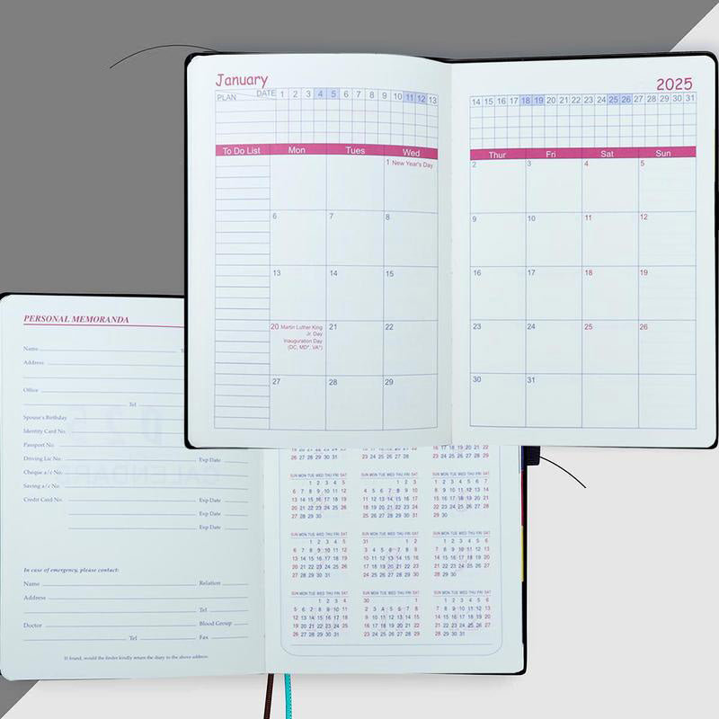 Skanto | 2025 One Day One Page Daily Planner – Your Ultimate Gift Calendar