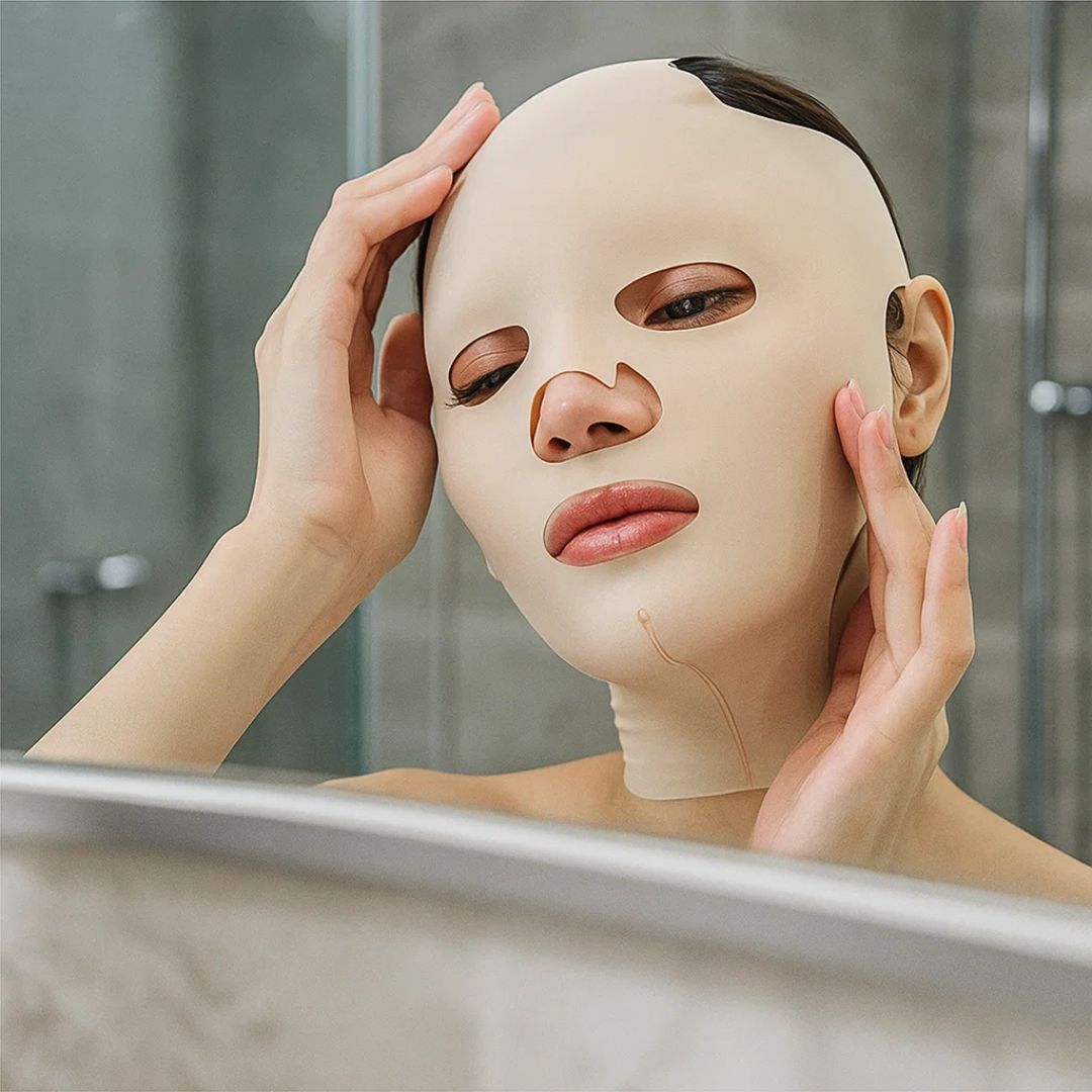 FirmLift | Anti-Wrinkle Face Lifting Mask – Reusable Compression – Soft Ergonomic Fit – Tightening and Firming Overnight for Mature Skin Karnz