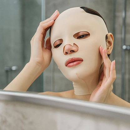 FirmLift | Anti-Wrinkle Face Lifting Mask – Reusable Compression – Soft Ergonomic Fit – Tightening and Firming Overnight for Mature Skin Karnz