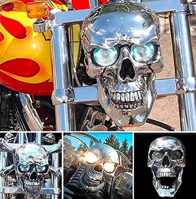 BowLift | LED Motorcycle Skull Light
